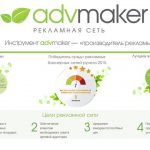 Рекламная сеть AdvMaker